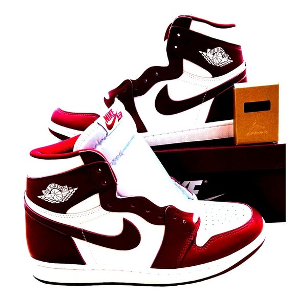 Nike Air Jordan 1 Retro High OG Artisanal Team Red White DZ5485-160 Men's Size 1 - Picture 3 of 15
